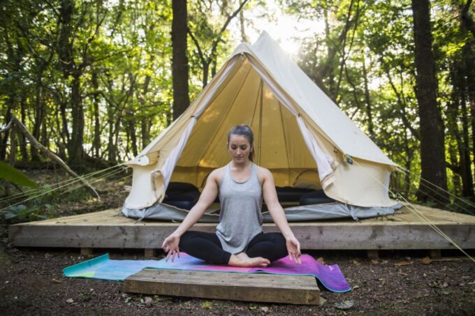 Newquay: Surf, Yoga & Woodland Wild Camp - Included Safety Equipment and Catering