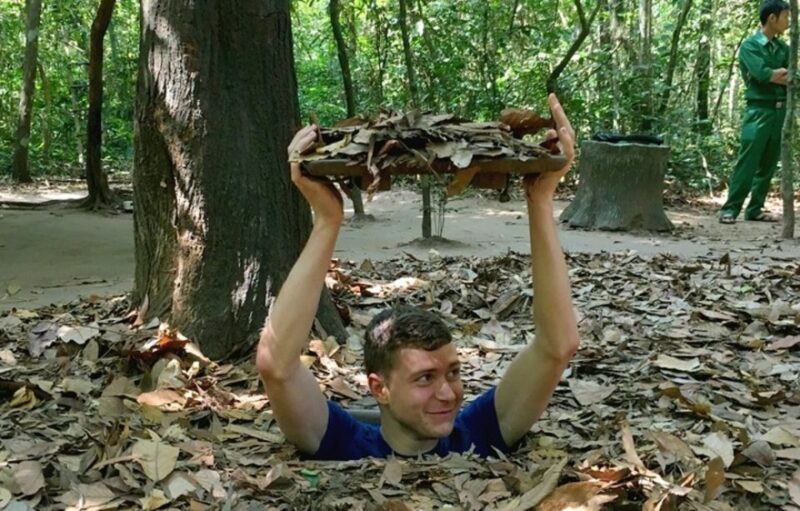 Nha Rong Port: Cu Chi Tunnels and War Remnants Museum Tour - Rubber Tapping Facility