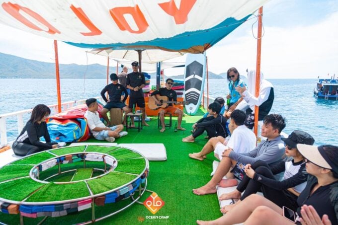 Nha Trang: Coral Reef Scuba Diving and Floating Bar Party - Live Music and Entertainment