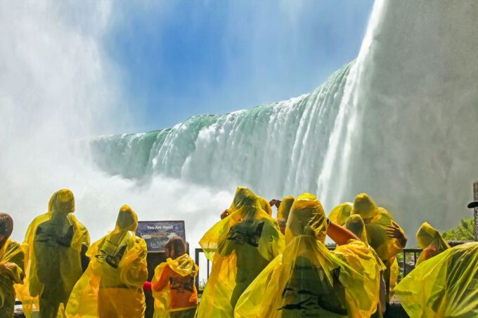Niagara Falls, Canada: Boat Tour & Journey Behind the Falls - Skylon Tower