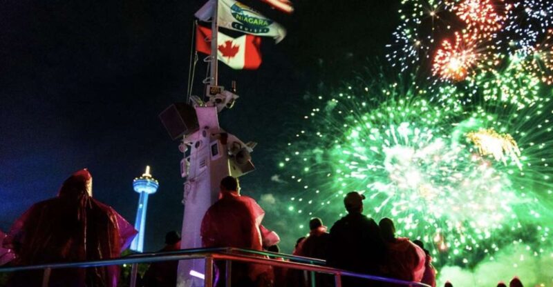 Niagara Falls, Canada: Evening Fireworks Cruise - Seasonal Cruise Schedule