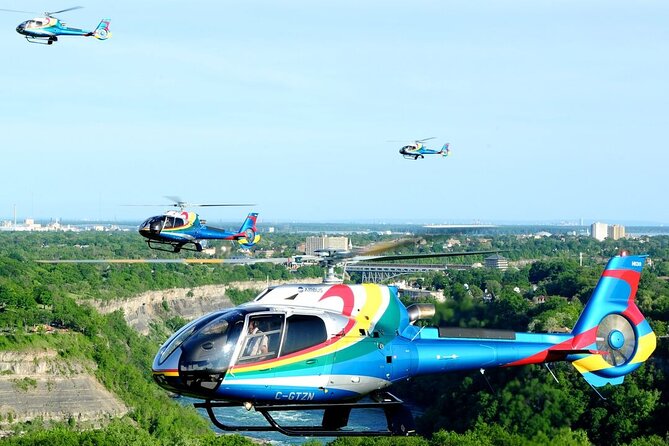 Niagara Falls CANADA Helicopter Tour - Aerial Perspective of Niagara