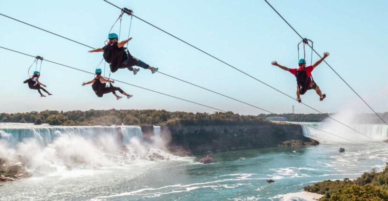 Niagara Falls, Canada: Night Illumination Zip Line to Falls - Safety and Accessibility