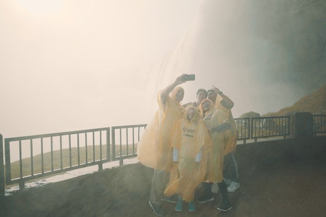 Niagara Falls Canada Tour: Helicopter Ride and Skylon Tower Lunch - Journey Behind The Falls