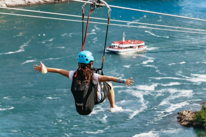 Niagara Falls, Canada: Zipline to The Falls - Panoramic Views