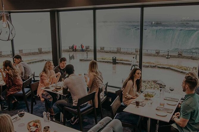 Niagara Falls Evening Lights Tour With Skylon Tower Dinner - Whirlpool and Rapids