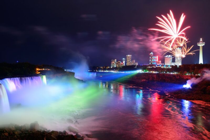 Niagara Falls: Guided Falls Tour With Dinner and Fireworks - Experience and Itinerary