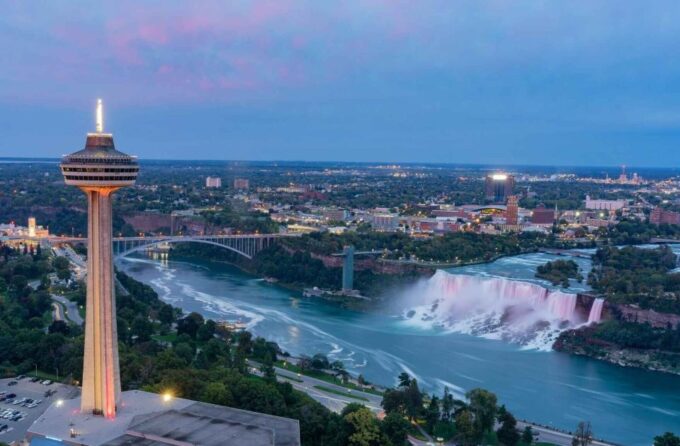 Niagara Falls: Journey Behind the Falls & Skylon Tower Tour - Panoramic Views From Skylon Tower