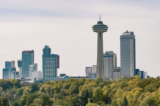 Niagara Falls, On: Helicopter Ride With Boat & Skylon Lunch - Helicopter Ride Above the Falls