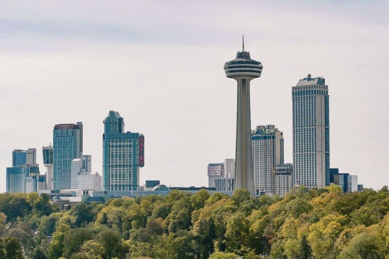Niagara Falls, On: Helicopter Ride With Boat & Skylon Lunch - Boat Tour and Journey Behind the Falls