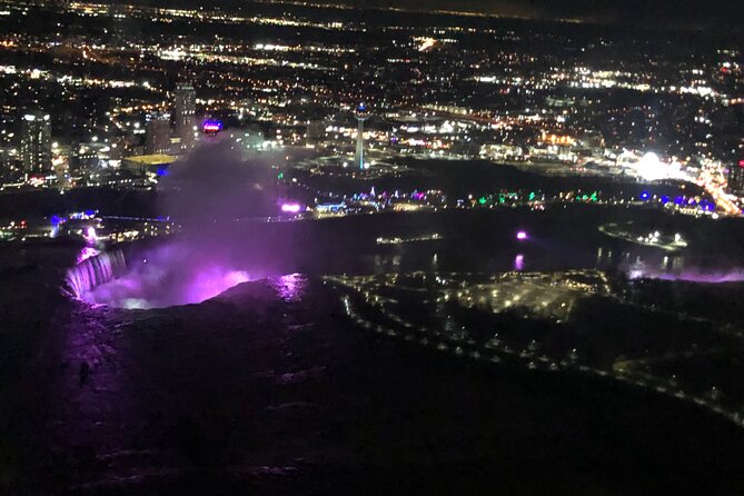 Niagara Helicopters Winter Lights at Night Tour - Ticket Redemption and Confirmation