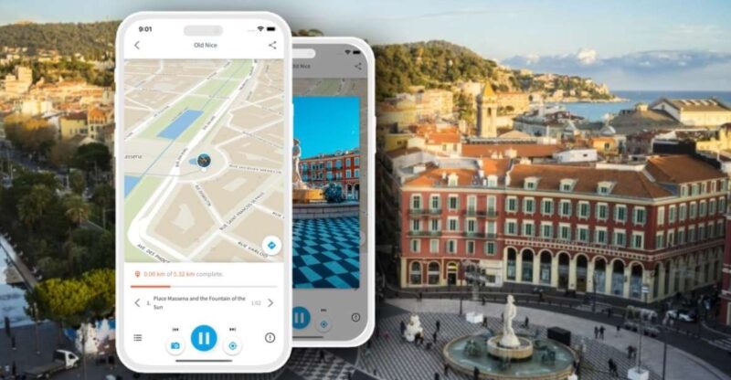 Nice City Tour: Audio Guide App in Your Smartphone - Key Points