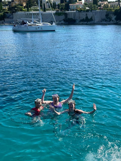 Nice: Mala Caves and Villefranche Boat Tour With Snorkeling - Cruising to Villefranche-sur-Mer