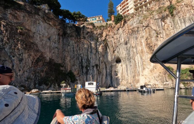 Nice: Mala Caves, Villefranche & Snorkeling Boat Tour - Highlights