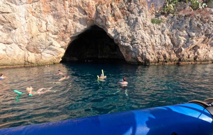 Nice: Mala Caves, Villefranche & Snorkeling Boat Tour - Exploring the Mediterranean