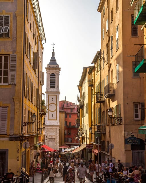 Nice: Old Town History and Food Walking Tour With Mobile App - Key Points