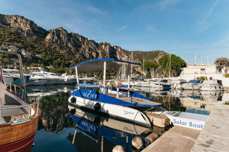 Nice: Private Evening Tour on Solar Powered Boat - Departure Point and Cruise Route