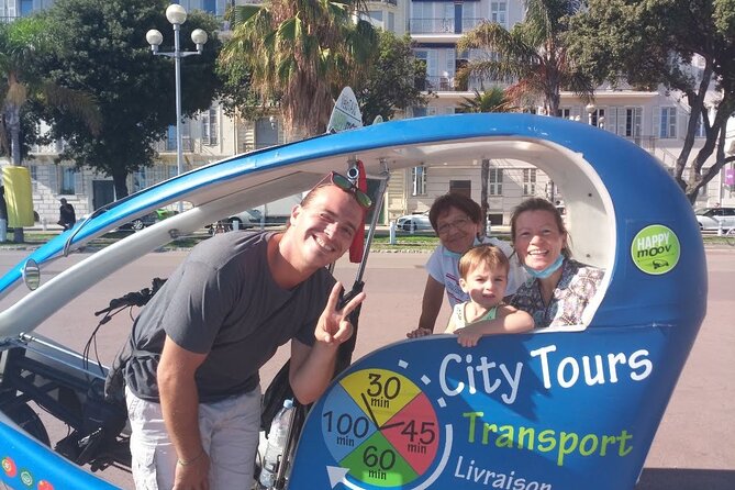 Nice : Private Guided Tour by Electric Bike Taxi - Exclusions and Fees