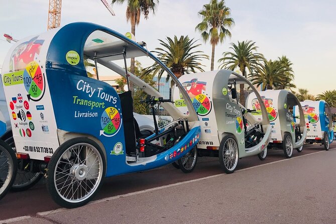 Nice : Private Guided Tour by Electric Bike Taxi - Tour Safety Measures