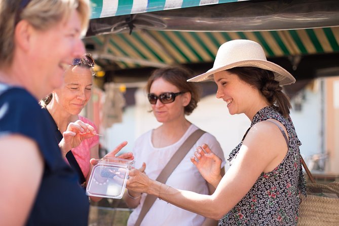 Nice Small-Group Walking Food Tour With Local Specialties & Wine Tasting - Tasting Olive Oil and Wine