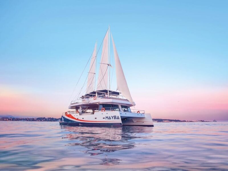 Nice : the Morning Discovery at Sea, Guided Tour of the Coastline on a Catamaran - Onboard Experience