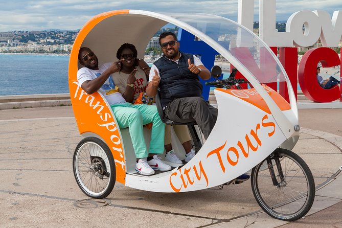 Nice: Visit of Nice by Electrically Assisted Bike Taxi 1 Hour. - Tour Experience