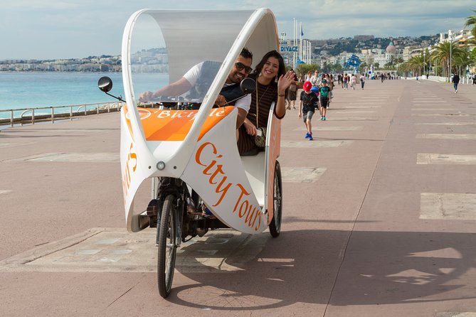 Nice: Visit of Nice by Electrically Assisted Bike Taxi 1 Hour. - Private Tour Experience