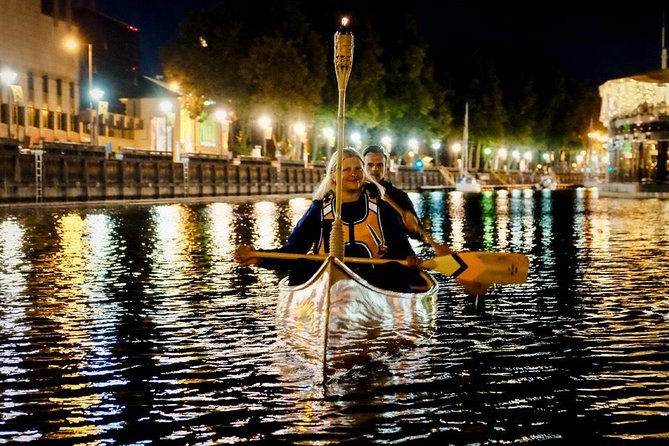 Night Canoe City Tour in Klaipeda - Review Highlights