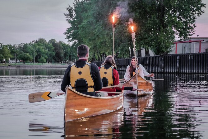 Night Canoe City Tour in Klaipeda - Inclusions and Amenities