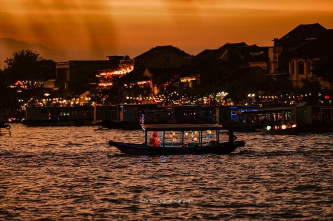 Night Cruise With Releasing Lanterns,Moonlight Bridge/Hoi an - Recap