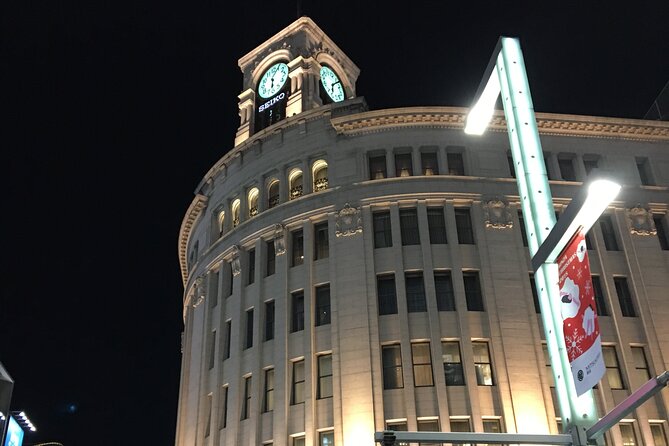 Night Food Tour Starting Ginza - Enjoy Alcoholic Beverage Tastings