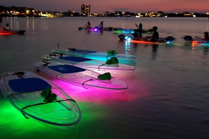 Night Glow Kayak Paddle Session in Pensacola Beach - Cancellation Policy