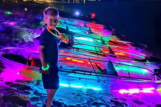 Night Glow Kayak Paddle Session in Pensacola Beach - Group Size