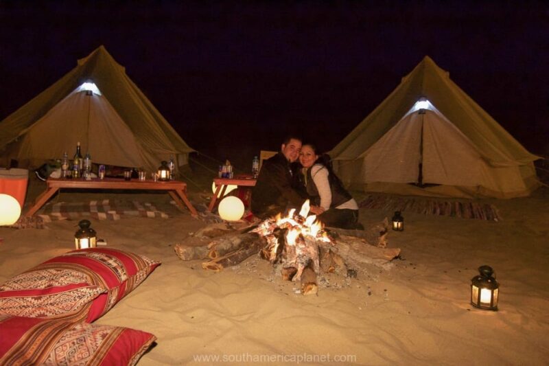 Night in the Ica Desert - Included Amenities