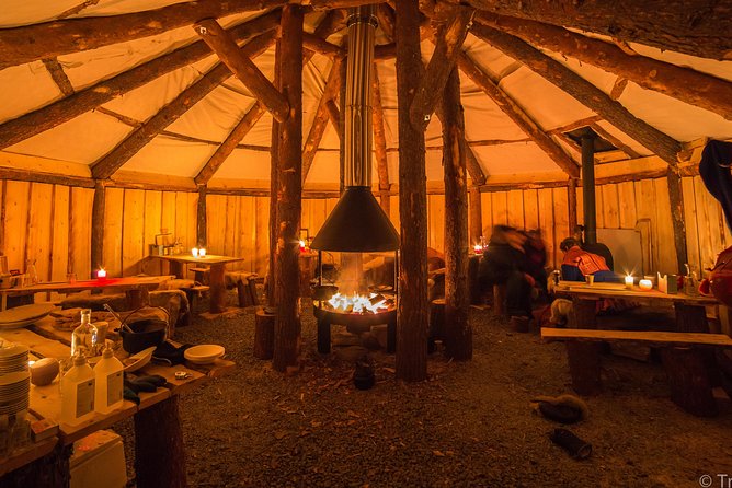 Night Reindeer Sledding With Camp Dinner and Chance of Northern Lights - Highlights of the Experience