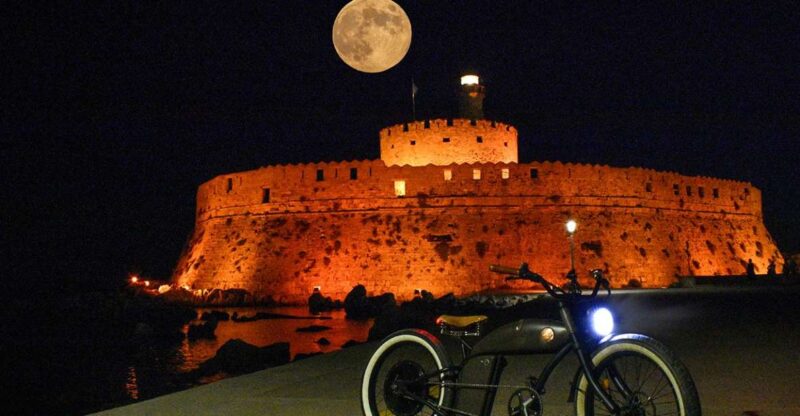 Night Rhodes: Old Town Gastro E-Bike Tour With Drink & Meze - Customer Feedback