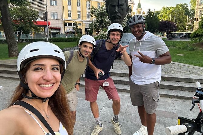 Night Sofia on an Electric Scooter - Guided Tour - Highlights and Sights