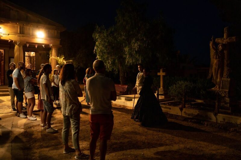 Night Theatrical Visit to the English Cemetery - Frequently Asked Questions