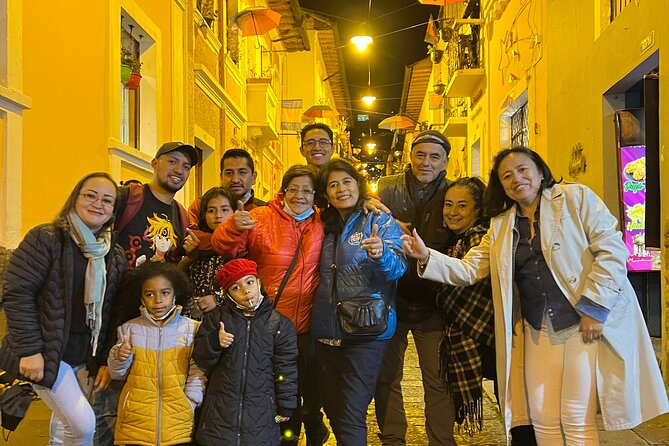 Night Tour in Quito With Free Time at La Ronda Street - Inclusions and Logistics