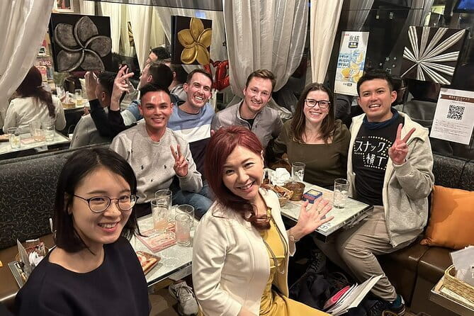Night Tour in Tokyo Shimbashi With Bar Drinks and Local Guide - Key Points