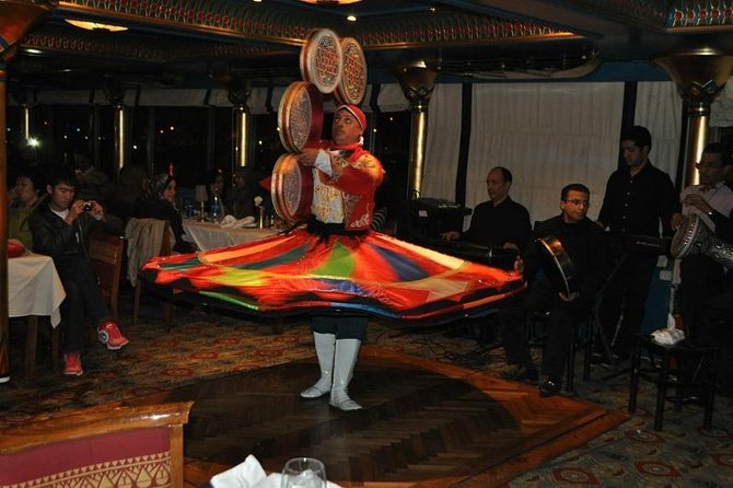 Night-Tour Nile Dinner Cruise With Open Buffet and Belly Dancer - Buffet Dinner and Live Performances