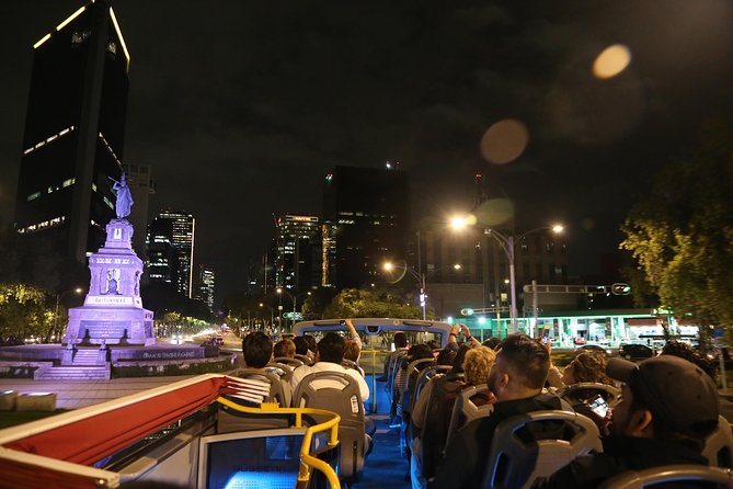 Night Tour of Mexico City Panoramic Ride on a Double-Decker Bus - Inclusions and Logistics