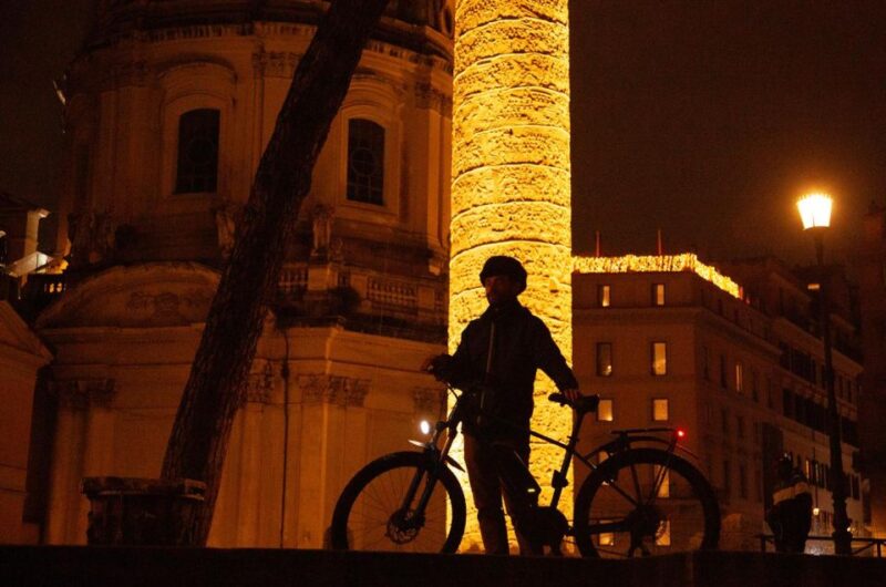Night Tour of Rome With Top E-Bike & Optional Italian Dinner - Key Points