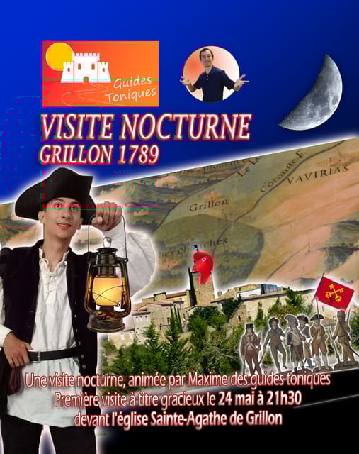Night Visit: Grillon 1789 - Booking Information