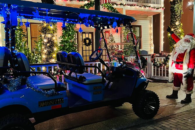 Nights of Lights Private Golf Cart Tour for up to 5 People! - Tour Inclusions
