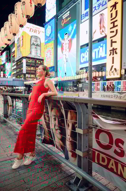 Nighttime Charms of Dotomburi: Photography Tour in Osaka - Vibrant Neon Lights