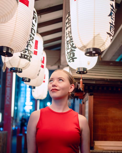 Nighttime Charms of Dotomburi: Photography Tour in Osaka - Unique Urban Scenery