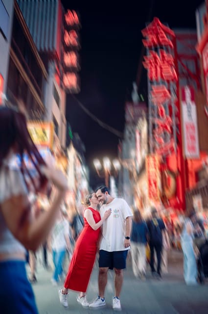 Nighttime Charms of Dotomburi: Photography Tour in Osaka - Edited Images Delivery