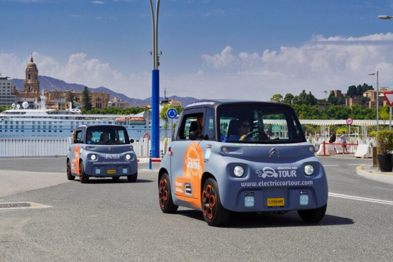 Nigth Tour in Malaga by Electriccar.Enjoy the Sunset - Visiting Malaga by Electric Car