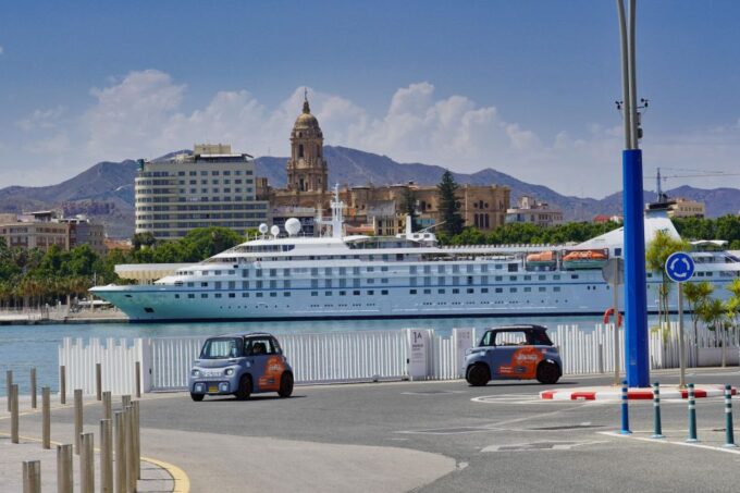 Nigth Tour in Malaga by Electriccar.Enjoy the Sunset - Starting and Ending Location